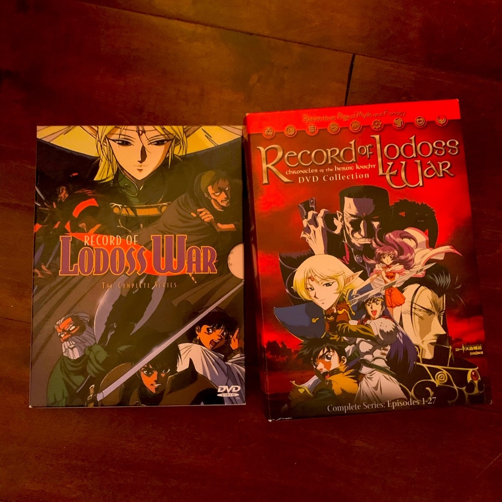 Record of Lodoss War OVA and Series DVD